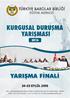 SUNUŞ. Van da yapılan Doğu Anadolu Bölgesi elemesinde; Kars Barosu Birinci, Van Barosu İkinci, Elazığ Barosu Üçüncü,