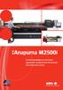 Anapurna M2500i 2.5 metre genişliğiyle iç ve dış mekan uygulamaları için yüksek hızlı UV kurutmalı hibrit inkjet baskı sistemi.