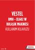 VESTEL BMH - XL602 W BULAŞIK MAKİNESİ KULLANIM KILAVUZU 2 YIL GARANTİ