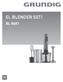 EL BLENDER SETİ BL 8681