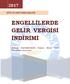 ENGELLİLERDE GELİR VERGİSİ İNDİRİMİ