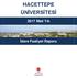 HACETTEPE ÜNİVERSİTESİ