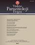 TURKISH JOURNAL OF PARASITOLOGY. Özgün Araştırmalar / Original Investigations