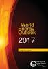 World Energy Outlook YÖNETİCİ ÖZETİ