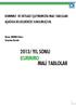 BSMMMO VE İKTİSADİ İŞLETMEMİZİN MALİ TABLOLARI AŞAĞIDA BİLGİLERİNİZE SUNULMUŞTUR. Bursa SMMM Odası Yönetim Kurulu 2013/ YIL SONU BSMMMO MALİ TABLOLAR