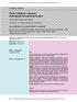 Ölçek Geliştirme Çalışması: Hemodiyaliz Hastalarında Konfor Scale Development Study: Comfort on Hemodialysis Patients