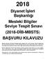 Diyanet İşleri Başkanlığı Mesleki Bilgiler Seviye Tespit Sınavı (2018-DİB-MBSTS) BAŞVURU KILAVUZU