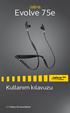 Jabra. Evolve 75e. Kullanım kılavuzu