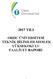 2017 YILI ORDU ÜNİVERSİTESİ TEKNİK BİLİMLER MESLEK YÜKSEKOKULU FAALİYET RAPORU