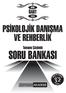 Komisyon ÖABT PSİKOLOJİK DANIŞMA VE REHBERLİK TAMAMI ÇÖZÜMLÜ SORU BANKASI ISBN