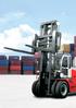 Dizel Forkliftler - AĞIR HİZMET DIESEL FORKLIFT TRUCKS - HEAVY DUTY