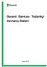 Garanti Bankası Tedarikçi Davranış İlkeleri