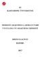 TC KASTAMONU ÜNİVERSİTESİ MERKEZİ ARAŞTIRMA LABORATUVARI UYGULAMA VE ARAŞTIRMA MERKEZİ BİRİM FAALİYET RAPORU