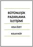 BÜTÜNLEŞİK PAZARLAMA İLETİŞİMİ