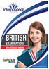 Exam Centre BRITISH EXAMINATIONS WITH GATEHOUSE AWARDS.