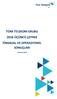 TÜRK TELEKOM GRUBU 2018 ÜÇÜNCÜ ÇEYREK FİNANSAL VE OPERASYONEL SONUÇLARI