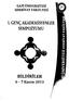 GAZİ ÜNİVERSİTESİ EDEBİYAT FAKÜLTESİ I. GENÇ AKADEMİSYENLER SEMPOZYUMU I ÜNİVERSİTESİ EDEBİYAT FAKÜLT BİLDİRİLER. 6-7 Kasım 2013