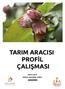 TARIM ARACISI PROFİL ÇALIŞMASI