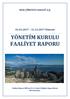 YÖNETİM KURULU FAALİYET RAPORU