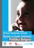 Erken Yaşlarda Çocuk Refahı ve Kadın İstihdamı. Politika Belgesi