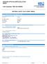 SODIUM HYPOCHLORITE SOLUTION MSDS