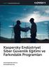 Kaspersky Industrial CyberSecurity. Kaspersky Endüstriyel Siber Güvenlik Eğitimi ve Farkındalık Programları.   #truecybersecurity