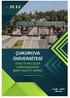 ÇUKUROVA ÜNİVERSİTESİ İDARİ VE MALİ İŞLER DAİRE BAŞKANLIĞI BİRİM FAALİYET RAPORU. Ocak 2018 ADANA