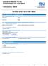 SODIUM HYDROXIDE 1M (1N) STANDARDIZED SOLUTION MSDS. CAS numarası: MSDS MATERIAL SAFETY DATA SHEET (MSDS)