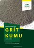 DEMİR SİLİKAT ESASLI YERLİ GRİT KUMU (RASPA KUMU) Oretec Mineral Sanayi Ltd. Şti. Bölücek Mahallesi 2 Nolu Sanayi Cad. No:164 Ereğli / Zonguldak