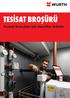 TESİSAT BROŞÜRÜ. Tesisat branşları için önerilen ürünler