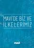 MAVİ DE BİZ VE İLKELERİMİZ