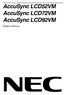 AccuSync LCD52VM AccuSync LCD72VM AccuSync LCD92VM. Kullan c Kılavuzu