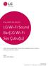 LG Wi-Fi Sound Bar(LG Wi-Fi Ses Çubuğu)