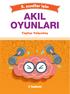 AKIL OYUNLARI. Tayfun Yalçıntaş