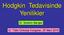 Hodgkin Tedavisinde. Yenilikler. Dr. İbrahim Barışta. III. Tıbbi Onkoloji Kongresi, 25 Mart 2010