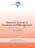 ResearchJournalof BusinessandManagement