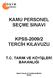 KAMU PERSONEL SEÇME SINAVI KPSS-2009/2 TERCİH KILAVUZU