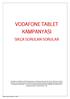 VODAFONE TABLET KAMPANYASI