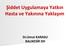 Şiddet Uygulamaya Yatkın Hasta ve Yakınına Yaklaşım. Dr.Umut KARASU BALIKESİR DH