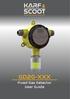 GD2G-XXX Fixed Gas Detector User Guide
