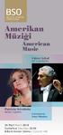 Amerikan Müziği. American Music. Gürer Aykal şef conductor. Patrizia Scivoletto mezzo-soprano