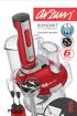 BLENDART AR 171 MULTİ BLENDER SETİ KULLANMA KILAVUZU 6BIÇAK 700 W