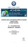 ACHEMA 2018 ULUSLARARASI KİMYA VE İŞLEME SANAYİ FUARI ZİYARET RAPORU
