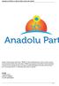 ANADOLU PARTİSİ İL İL MİLLETVEKİLİ ADAYLARI LİSTESİ