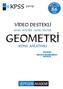 GEOMETRİ KPSS 2019 VİDEO DESTEKLİ KONU ANLATIMLI GENEL YETENEK - GENEL KÜLTÜR PRATİK BİLGİLER SINAVLARA EN YAKIN ÖZGÜN SORULAR VE AÇIKLAMALARI SORU