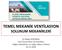 TEMEL MEKANİK VENTİLASYON SOLUNUM MEKANİKLERİ. Dr Müge AYDOĞDU Gazi Üniversitesi Tıp Fakültesi Göğüs Hastalıkları ve Yoğun Bakım Ünitesi