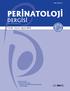 Perinatal T p Vakf, Türk Perinatoloji Derne i, Obstetrik ve Jinekolojik Ultrasonografi Derne i yay n organ d r