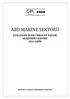 ABD MAKİNE SEKTÖRÜ EYALETLER ESASLI İHRACAT PAZARI ARAŞTIRMA RAPORU 2013 EKİM EKONOMİ VE STRATEJİ DANIŞMANLIK HİZMETLERİ