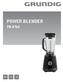 POWER BLENDER PB 8760