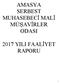 AMASYA SERBEST MUHASEBECİ MALİ MÜŞAVİRLER ODASI 2017 YILI FAALİYET RAPORU